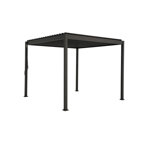 Pergola ogrodowa MIRADOR 88 Basic 3 x 3m Antracyt